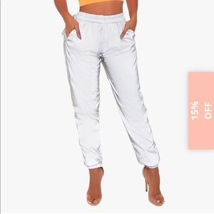 Lightening Reflective Windbreaker Pants